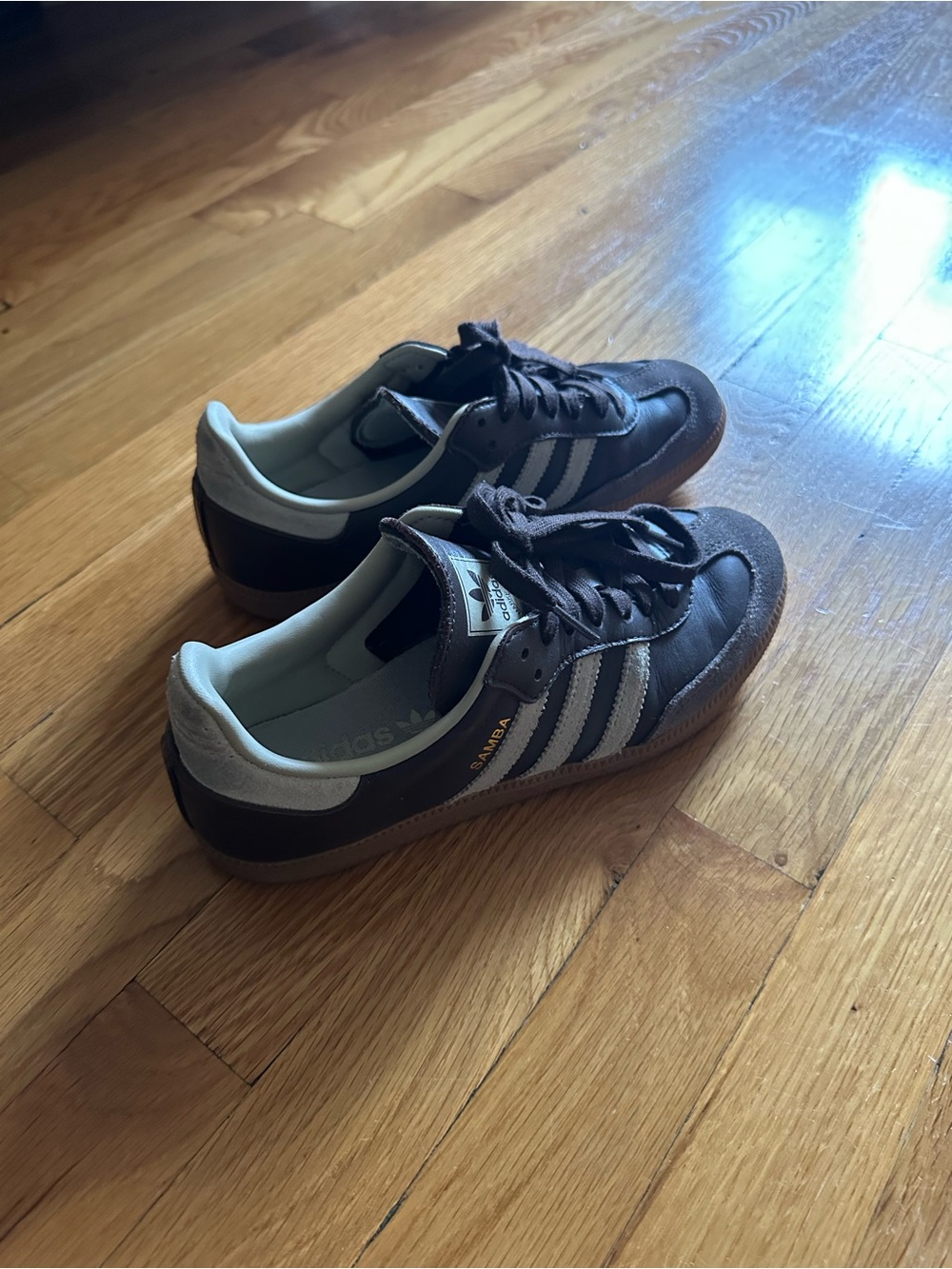 Adidas Samba in Brown - Picture 3 of 5